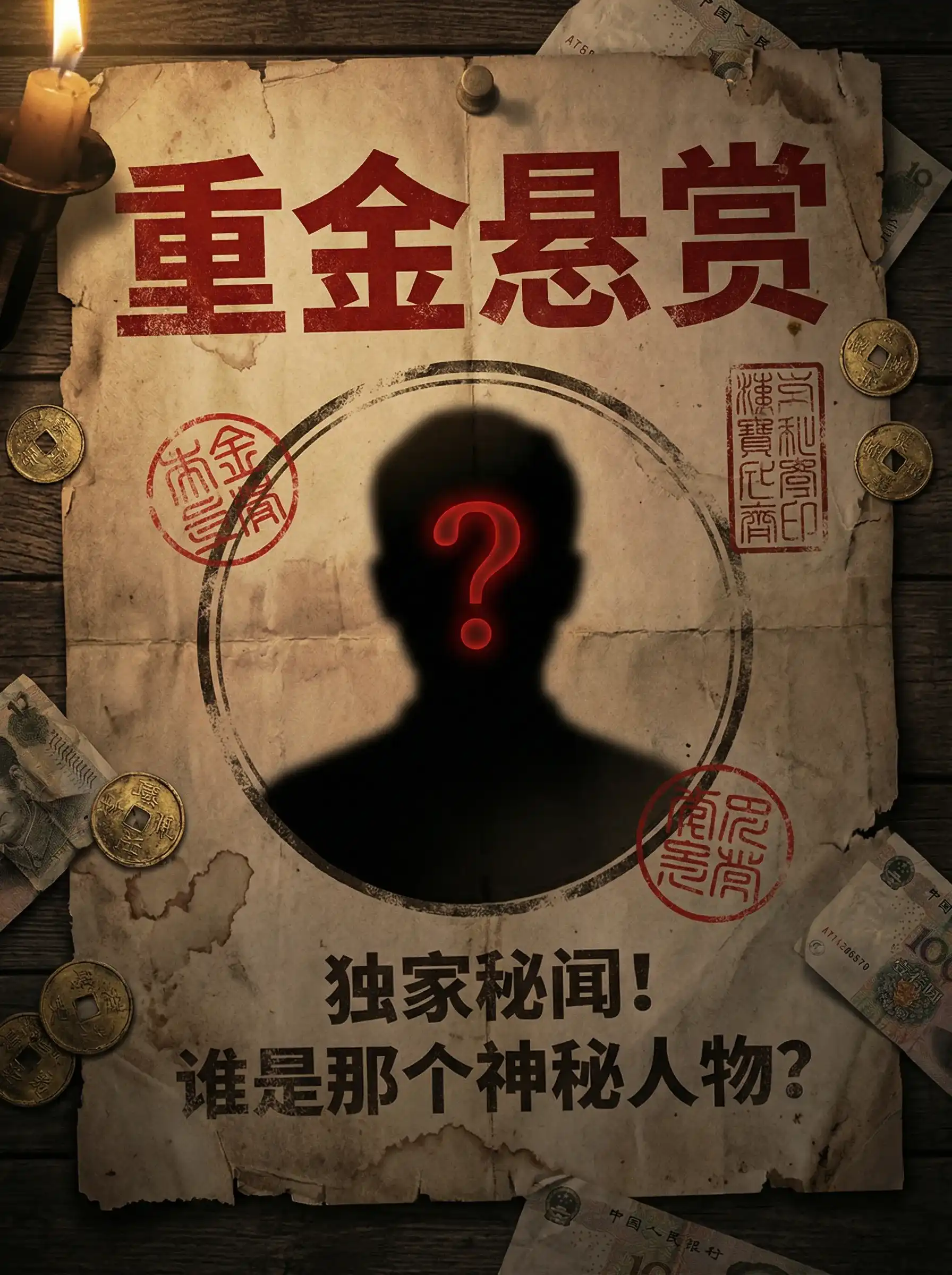 奇异果平台 - 重金悬赏线索征集令